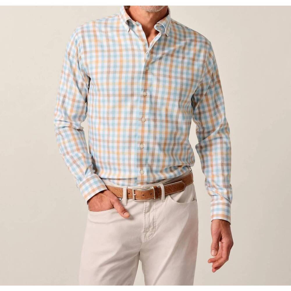 NEW JOHNNIE-O callum everyday button down shirt in malibu